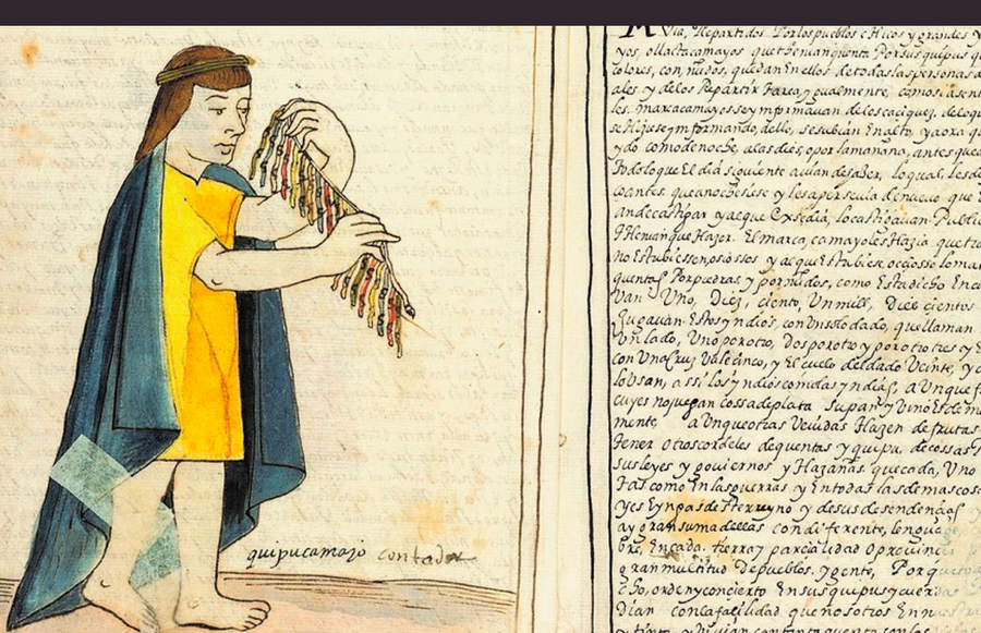 Quipu, contar anudando en el imperio inka