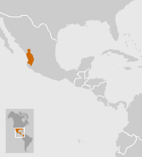 Ubicación de Nayarit