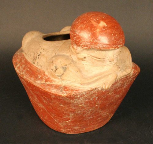 Recipiente antropomorfo