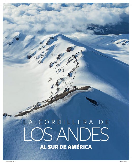 La cordillera de los Andes