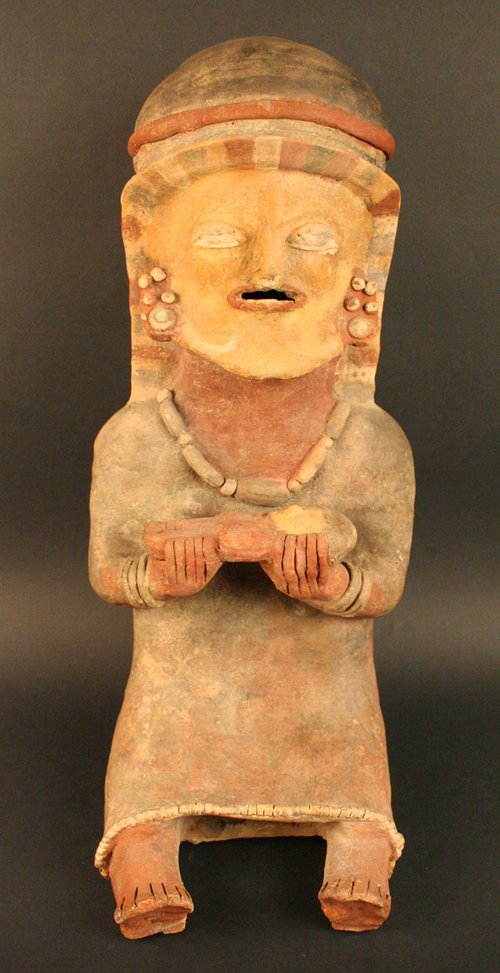 Figura antropomorfa femenina con párvulo