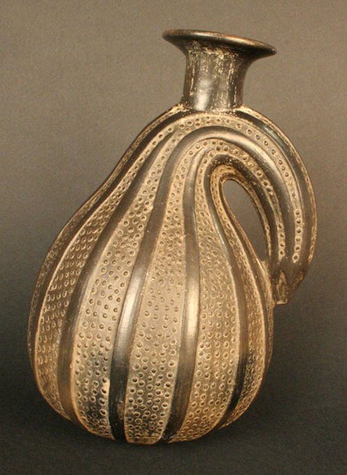 Botella fitomorfa: calabaza