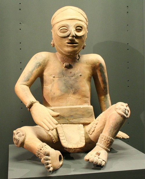 Figura antropomorfa: Jugador de Pelota