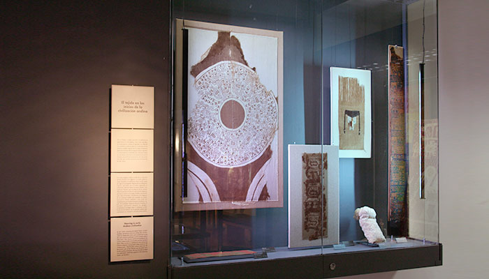 Sala Textil, Exhibición Permanente del Museo Chileno de Arte Precolombino