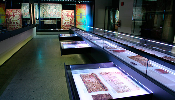 Sala Textil, Exhibición Permanente del Museo Chileno de Arte Precolombino
