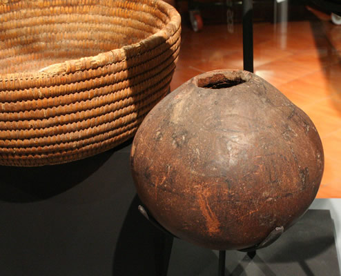 Cuenco pirograbado. Calabaza .Costa de !quique – Pescadores Tardíos. Colección Museo Regional de !quique.