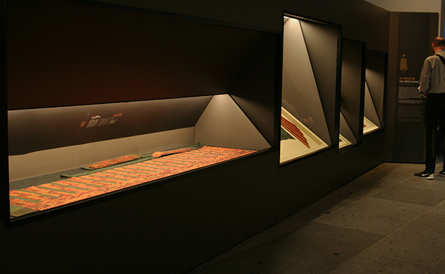 El arte textil de Paracas.