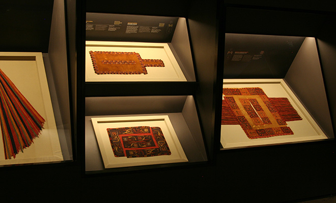 El arte textil de Paracas.