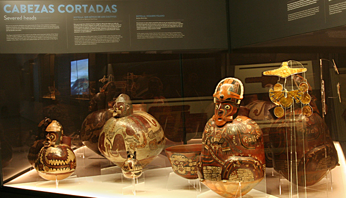 Seres Míticos y cabezas cortadas.