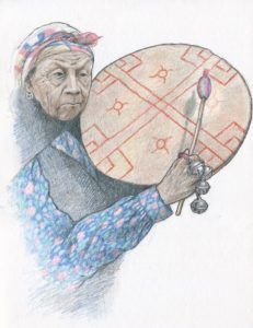 Machi con sukultrún.