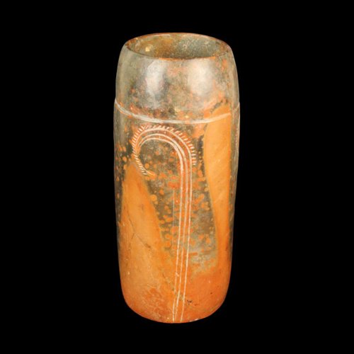 Vaso de cerámica "plumbate"