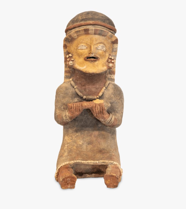 Figura de mujer con niño